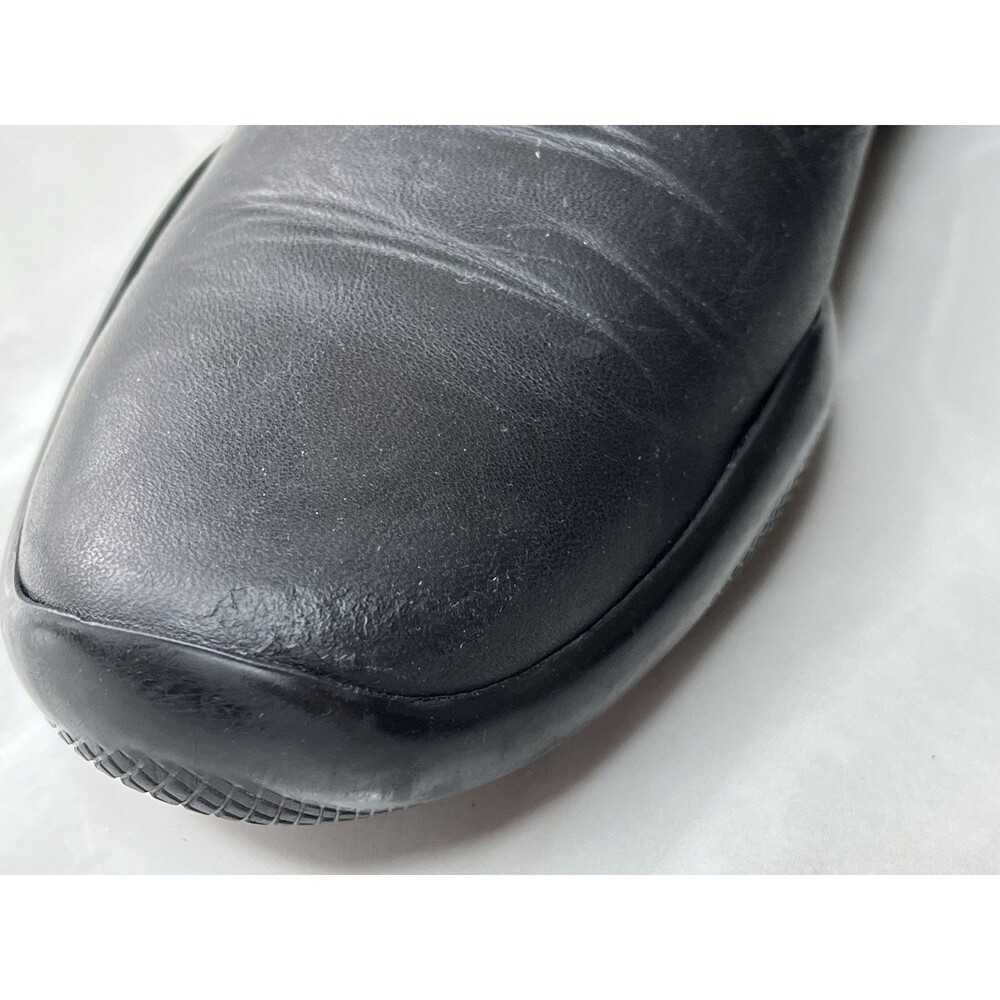 Vtg Prada Men Sport Chelsea Boots 0828 Gore Black Leather Sz Uk 7.5 Us 8.5 Shoes - Picture 6 of 11
